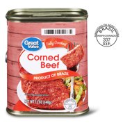 Great Value Corned Beef, 12 oz