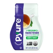 Pyure Organic Liquid Stevia Extract Sweetener, Simply Sweet, Sugar Substitute, 200 Servings Per Container, 1.8 Fluid Ounce