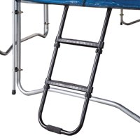 Pure Fun 38-Inch Universal Trampoline Ladder, with 2 Platform Steps, Black