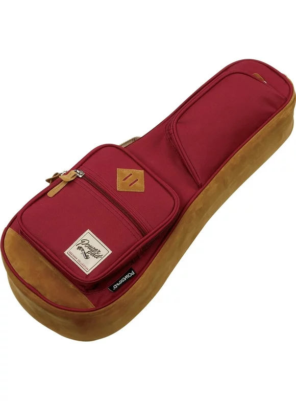 Ibanez Soprano Size Ukulele Case with Protective Cushion Wine Red IUBS541-WR