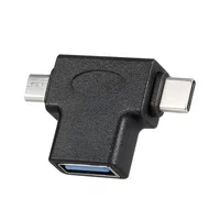 Type-C Micro USB OTG Adapter Micro USB Type-C to USB3.0 OTG Connector Type-C Micro USB Male to USB3.0 Female OTG Adapter