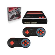 Retro-Bit Retro Duo Twin Video Game System NES and SNES V3.0 - Black/Red