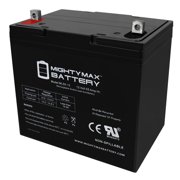 UB12550 (Group 22NF) Battery - Universal Battery - 12V 55Ah