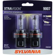 Sylvania 9007 XtraVision Halogen Headlight Bulb, Pack of 2.