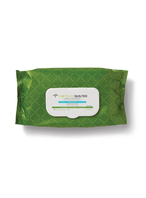 FitRight Select Premium Personal Cleansing Wipes 8 x 12 Fragrance-Free White 48/Pack MSC263625