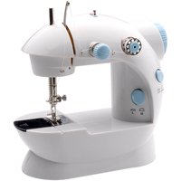 Michley LSS-202 Mini Portable Mechanical Sewing Machine With Auto Bobbin Winder and Option to Use Batteries or Power Cord