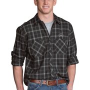 Central Arkansas Bears Brewer Flannel Long Sleeve Shirt - Charcoal