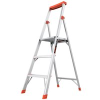 Little Giant Flip-N-Lite M5 Aluminum Type 1A, 300 lbs Rated, Platform 3 Step Ladder