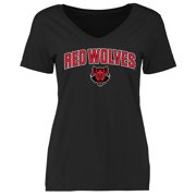 Arkansas State Red Wolves Women's Proud Mascot T-Shirt - Black