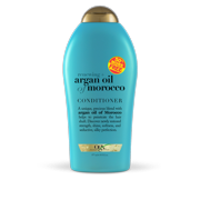 OGX Renewing + Argan Oil of Morocco Hydrating Hair Conditioner, Cold-Pressed Argan Oil to Help Moisturize, Soften & Strengthen Hair, Paraben-Free with Sulfate-Free Surfactants, 19.5 fl. oz