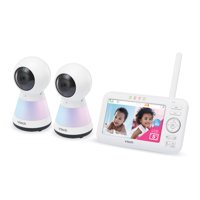 VTech VM5255-2 2 Camera 5" Digital Video Baby Monitor with Pan Scan and Night Light