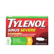 Tylenol Sinus Severe Non-Drowsy Day Relief Caplets, 24 ct