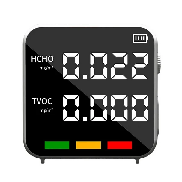 Formaldehyde Detector TVOC Air Quality Detector Indoor Car Tester TypeC Charging