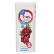 (18 Packets) Great Value Grape Sugar-Free Drink Mix