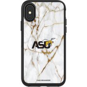 Alabama State Hornets iPhone Symmetry Marble Case - Black