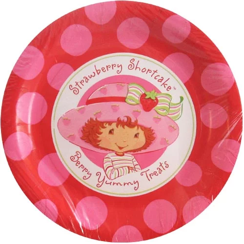 Strawberry Shortcake Small Paper Plates (8ct)