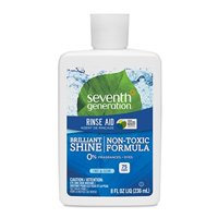 Seventh Generation Free & Clear Dishwasher Rinse Aid Fragrance Free 8 oz