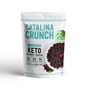 Catalina Crunch Mint Chocolate Chip Keto Cereal | Zero Sugar, Low Carb, High Protein, High Fiber, Gluten & Grain Free Cereal