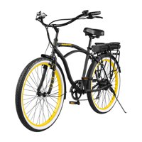 Swagtron EB11 Electric Cruise Bicycle 7-Speed Full Size 26 Inch eBike Removable Battery