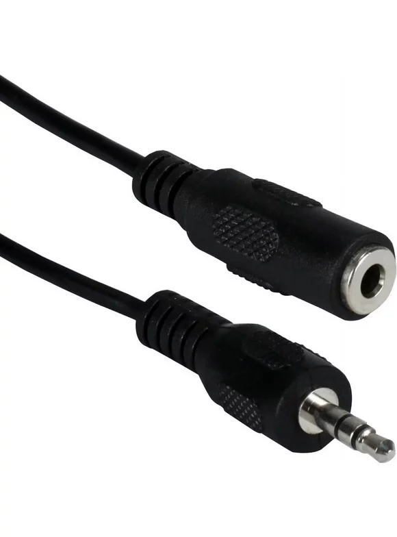25ft 3.5mm Mini-Stereo Male to Female Speaker Extension Cable