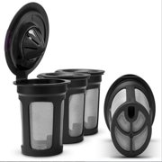 3X Reusable Refillable Single K-Cups Filter Pod System For Keurig Coffee Makers
