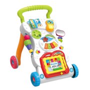 Kids Toy Musical Early education Cartoon Walker for Walk Learning Baby Playing Toddler Kids