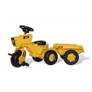 John Deere 052769 3 Wheel Tractor with Trailer