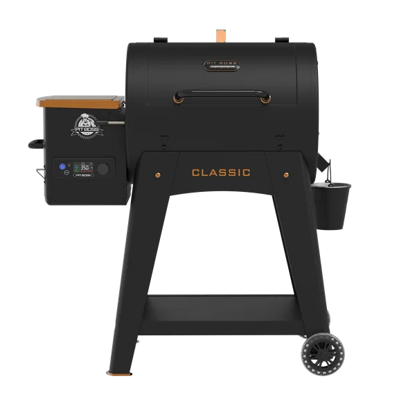 Pit Boss Classic 700 Sq in Wood Pellet Grill and Smoker - Onyx Edition
