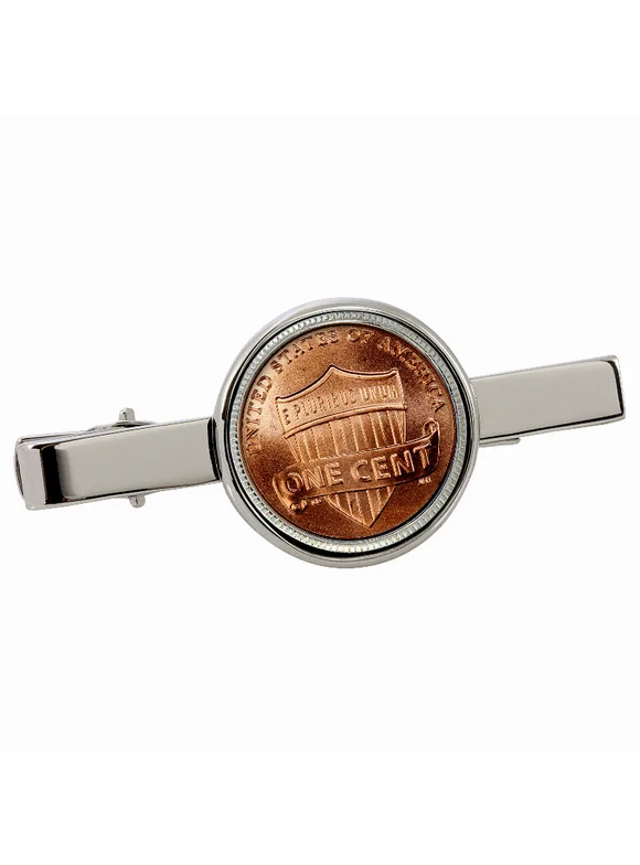 Lincoln Union Shield Penny Tie Clip