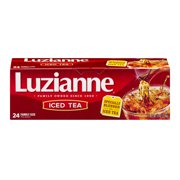 (4 Boxes) Luzianne Iced Tea 24 ct. Bag.