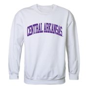 UCA University of Central Arkansas Bears Arch Crewneck Pullover Sweatshirt Sweater White XX-Large
