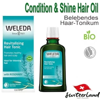 Weleda Invigorating Hair Tonic 3.4oz/100g Rosemary & Horseradish Leaf Extracts Oil Treatment Reduces Hairloss