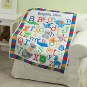 Personalized Boy's ABC Quilt - Baby Gift