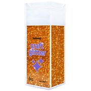 Hemway Copper Chunky Craft Glitter Shaker for Arts Crafts Tumblers Schools Paper Glass Decorations DIY Projects - 1/40" 0.025" 0.6MM - 130g/4.6oz