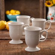 The Pioneer Woman Cowgirl Lace 4-Piece 14-Ounce Mug Sets