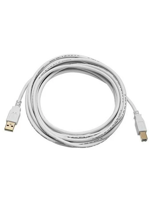 Gray High Speed USB 2.0 Type A Male to B Male M/M Cable 1.8M 6ft Gray