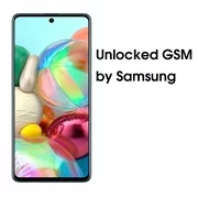 Samsung Galaxy A71 A715F 128GB Dual-SIM GSM Unlocked Phone (International Variant/US Compatible LTE) - Prism Crush Silver