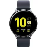 Refurbished Grade B Samsung Galaxy Watch Active2 W/ Enhanced Sleep Tracking Analysis, Auto Workout Tracking, and Pace Coaching (40mm, GPS, Bluetooth), Aqua Black
