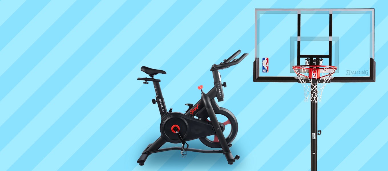 Sporting Goods gifts. Hoops, cycling, and more for the holidays. 