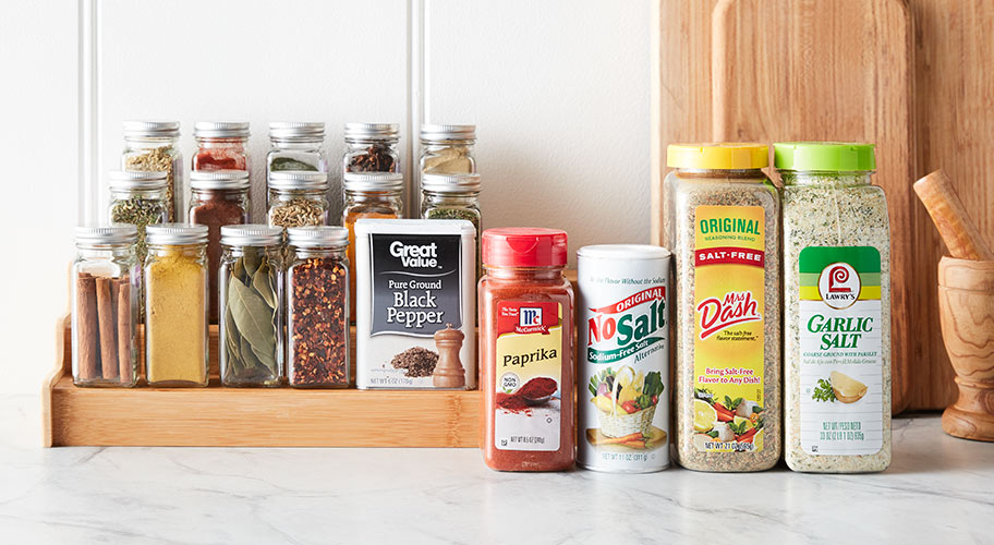 Spice things up   Get all the seasonings you need to add zest to any dish.  