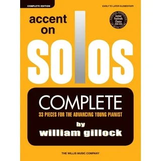 Accent on Solos - Complete: Early to Later Elementary Level, (Paperback)