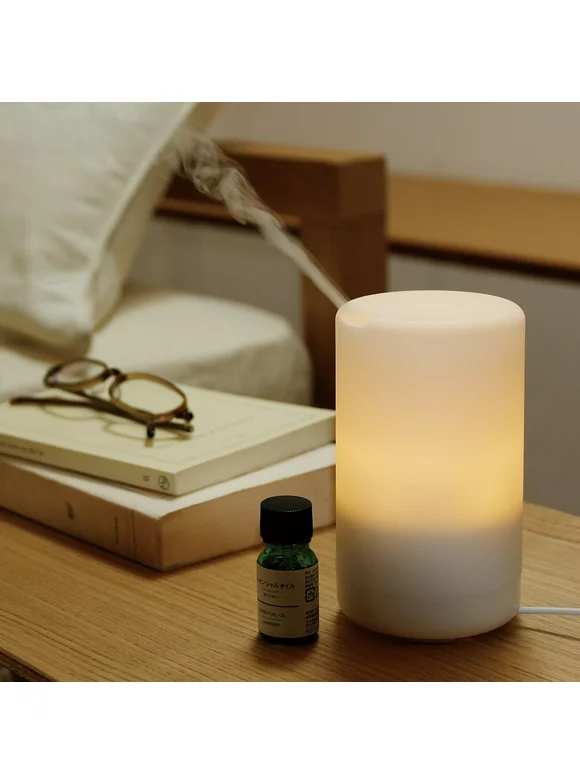 Aromatherapy Essential Oil Diffuser - Portable Ultrasonic Cool Mist Humidifier with Color LED Lights for Office or Bedroom