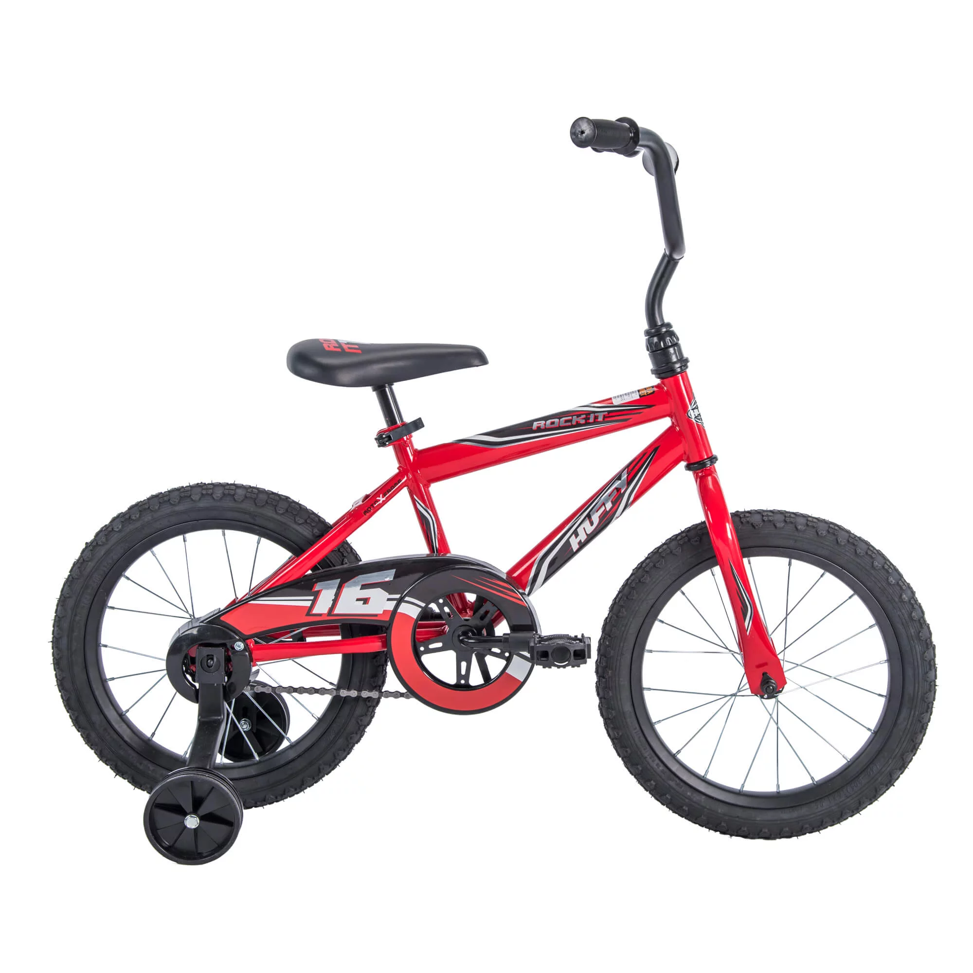 Huffy 16 in. Rock It Kids Bike for Boy Ages 4 and up, Child, Red