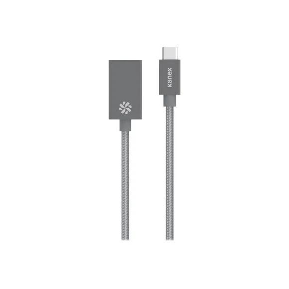 Kanex - USB adapter - USB-C (M) to USB Type B (F) - 8 in - reversible C connector - space gray