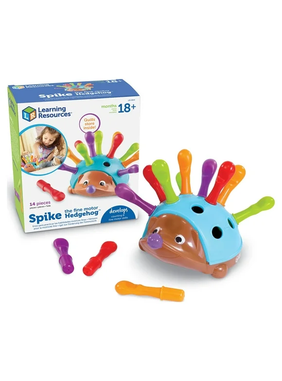 Learning Resources Spike the Fine Motor Hedgehog, Ages 18 mos+