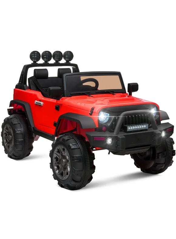 OTTORD  12 V Electric Battery Kids Ride on Vehicles for Unisex with Remote Control(Red)
