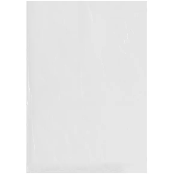 Plymor Flat Open Clear Plastic Poly Bags, 1.25 Mil, 14" x 20" (Pack of 100)
