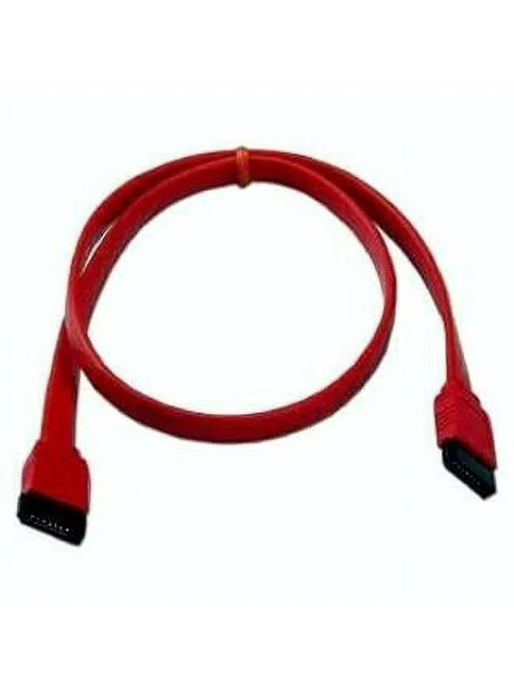 QVS SATA-12 12 in. SATA 3Gbps Internal Data Red Cable