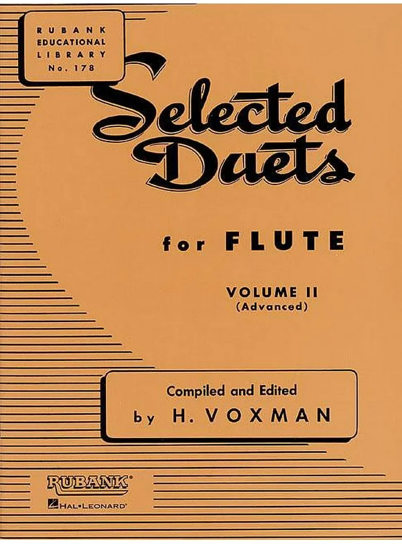 Selected Duets for Flute: Volume 2 - Advanced (Paperback)