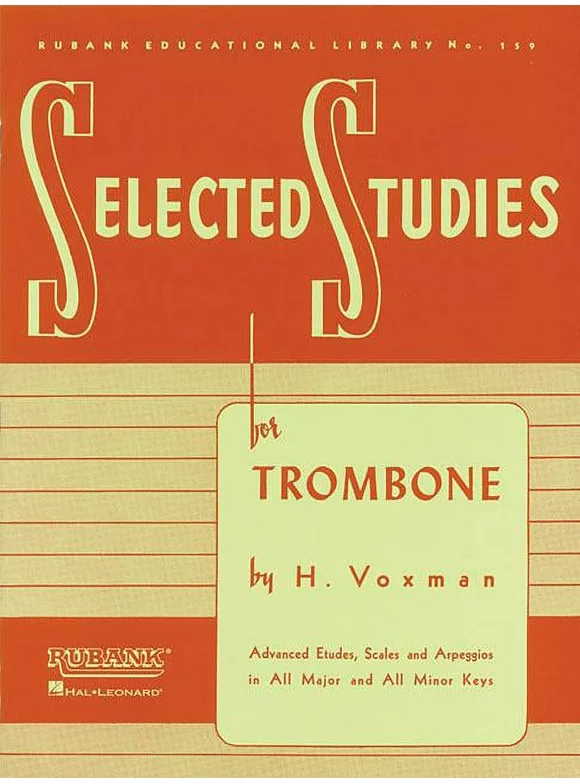 Selected Studies: For Trombone (Paperback)